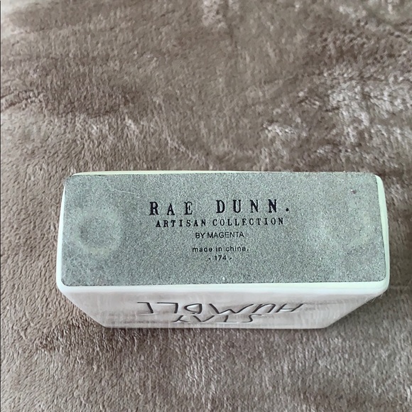 Rae Dunn “Work Hard” or “Stay Humble” glass sign - Picture 4 of 4